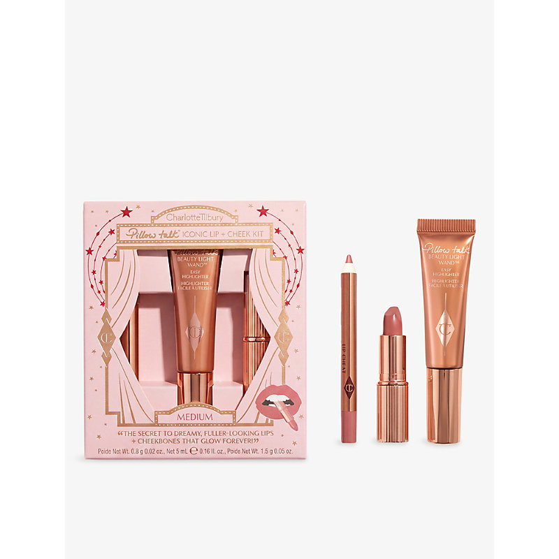Charlotte Tilbury Pillow Talk Lip & Cheek Kit - Medium Worth £47 | Selfridges