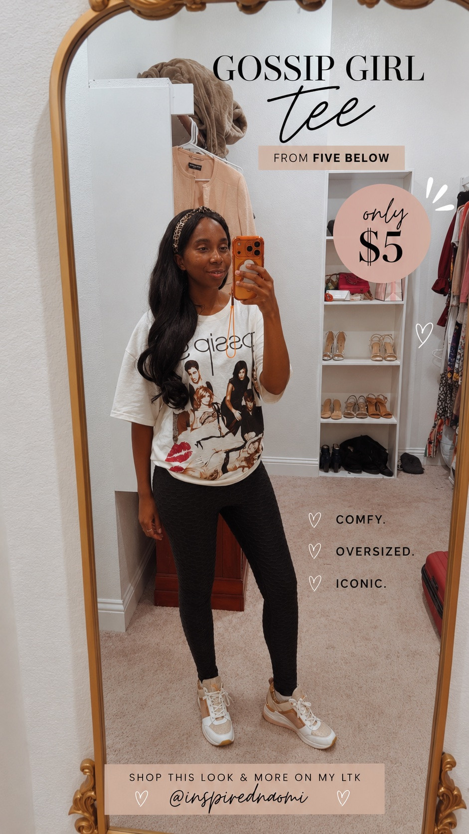 POV: You find a $5 Gossip Girl tee and immediately add it to your wardrobe. 💋 XOXO.

#LTKootd #LTKPetite #LTKBeauty