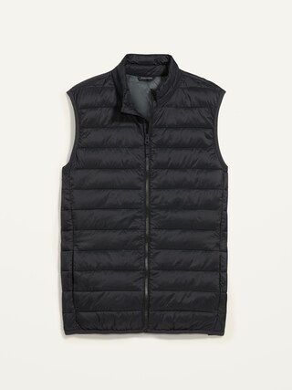 Water-Resistant Narrow-Channel Puffer Vest for Men | Old Navy (US)