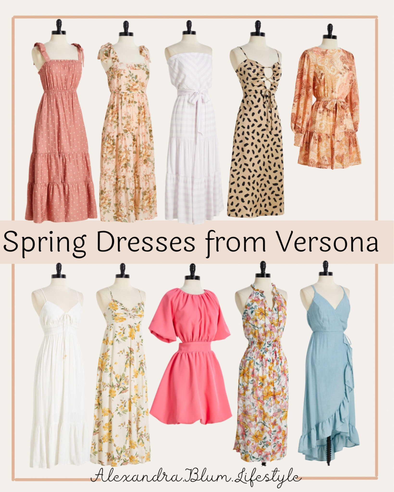 Versona Spring Dresses! Short mini dress perfect for Easter, wedding guest dress, spring dress! 

#LTKSeasonal #LTKstyletip #LTKunder50