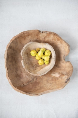 Teak Wood Bowl | Ashley Homestore