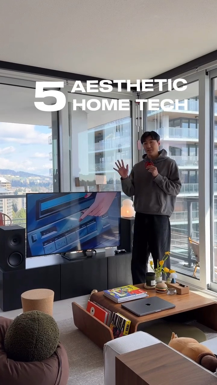 Five of my favourite aesthetic home tech I use everyday! 

Product mentioned:
1. @birdie.scandinavia 
2. @kef_america q concerto meta, @morningblues_global r1, @transpa.rent Speaker small glass speaker 
3. @walkingpad a1 treadmill
4. @simplehuman automatic soap dispenser
5. @lgusa cinebeam q

#homedecor #interiordesign #tech #smartliving #hometech #cozyapartment #gadgets #walkingpad