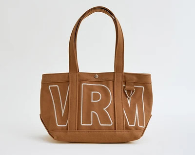 Solid Custom Alpha Tote - Toffee | BaubleBar