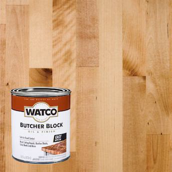 WATCO Clear Food-Grade Interior Butcher block oil ( 1-pint ) | Lowe's