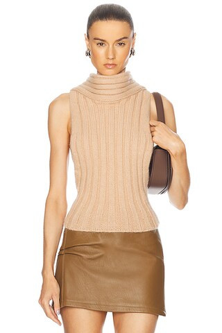 Sleeveless Twisted Top | FWRD 