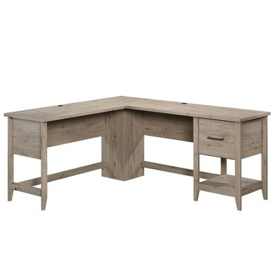 Sauder Summit Station L Desk Laurel Oak: Home Office Furniture with File Storage & Cable Management | Target