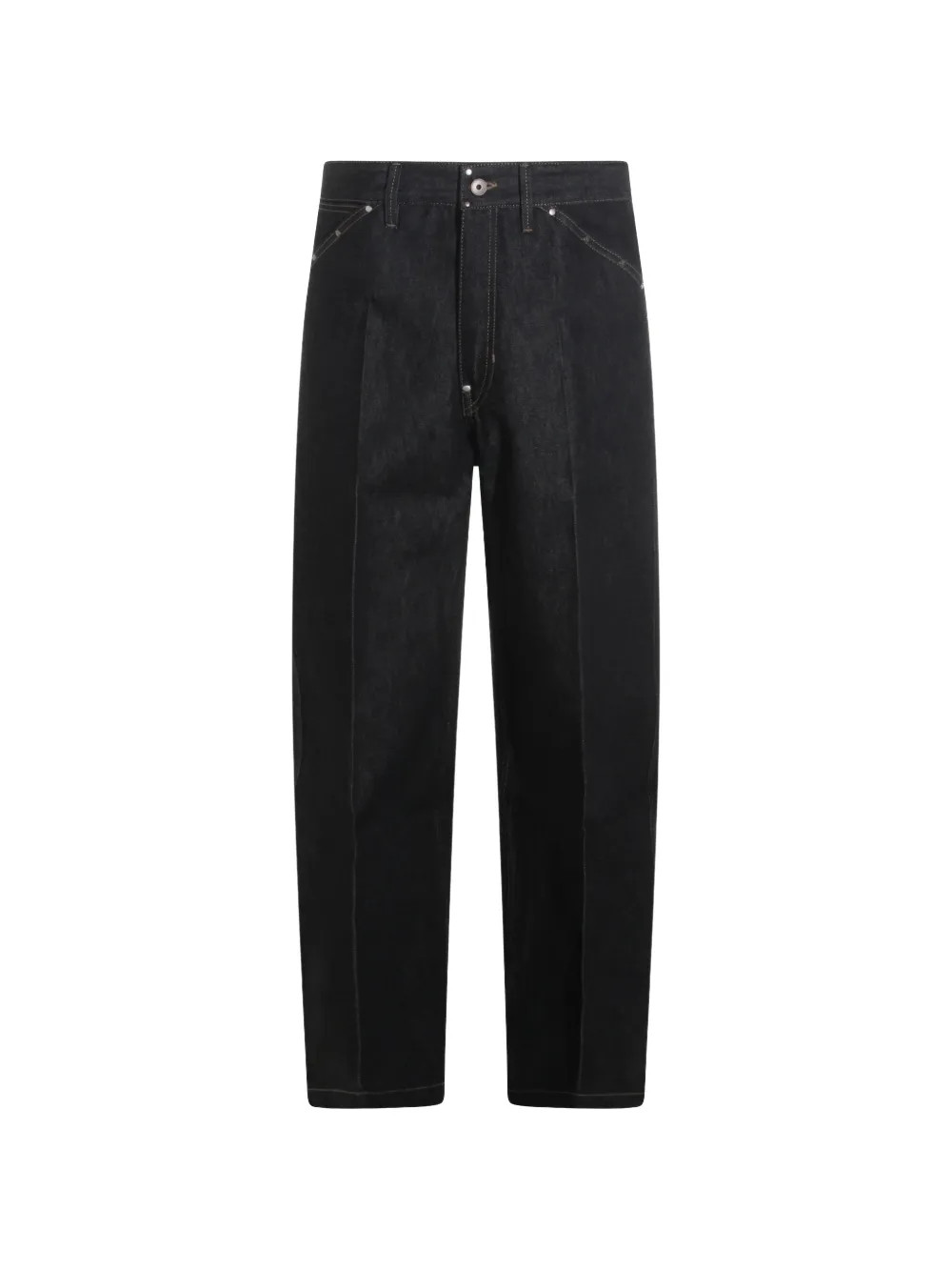 LEMAIRE belt-loops Jeans | Black | FARFETCH | Farfetch Global