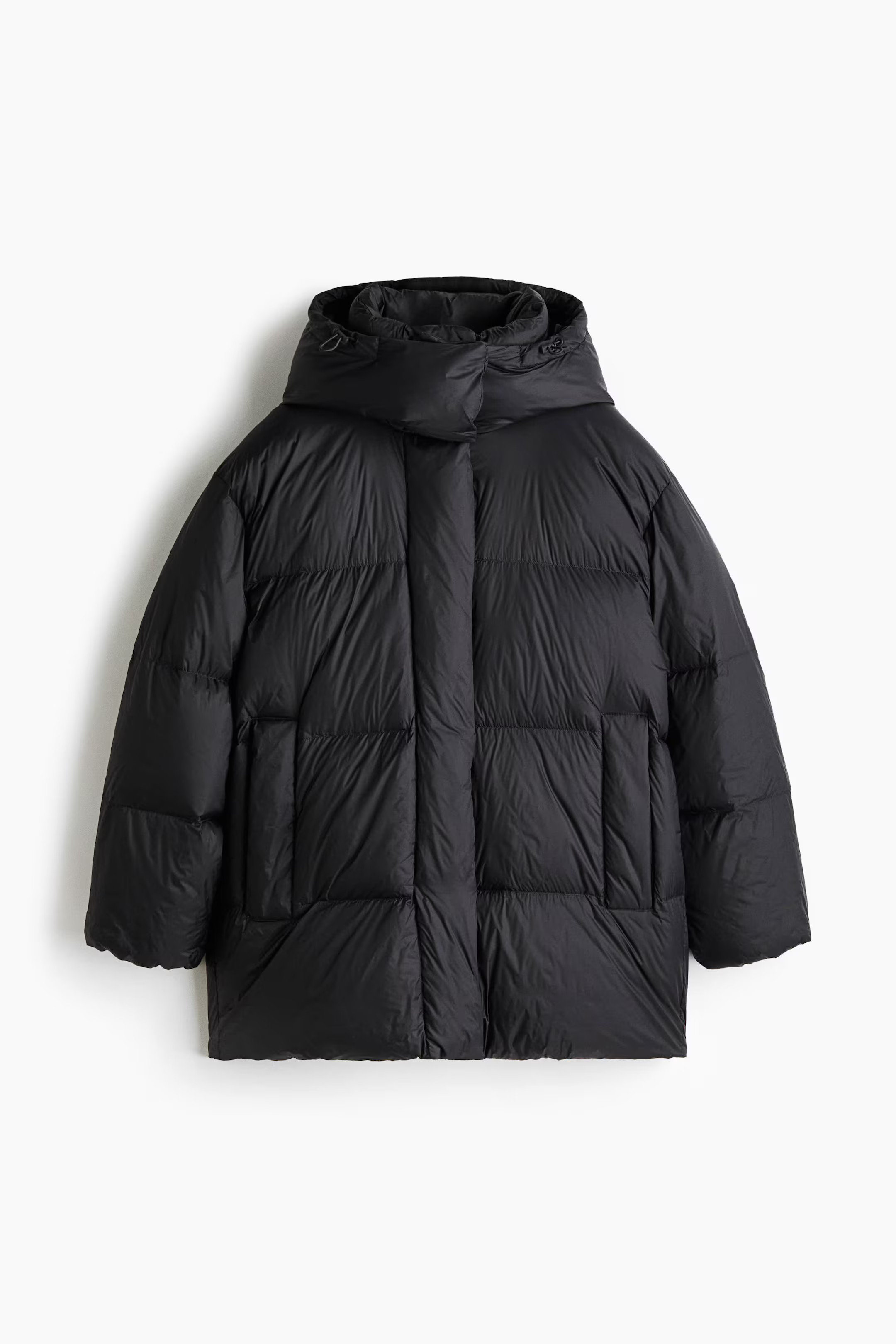 Hooded down puffer jacket | H&M (UK, MY, IN, SG, PH, TW, HK)