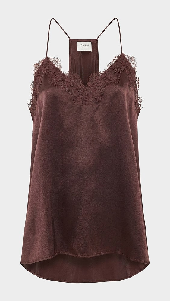 CAMI NYC Racer Silk Charmeuse Camisole | Shopbop | Shopbop
