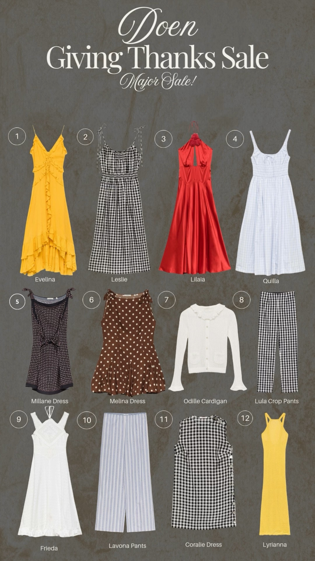 Doen’s Giving Thanks Sale! 

#LTKSaleAlert #LTKHoliday #LTKTravel