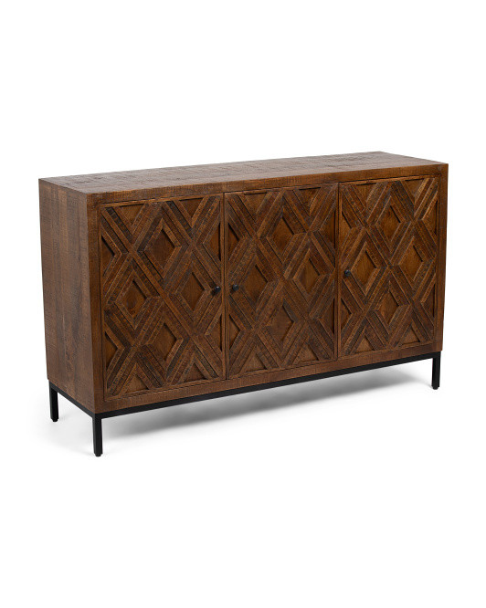 60in Hilario Reclaimed Mango Wood Sideboard | TJ Maxx