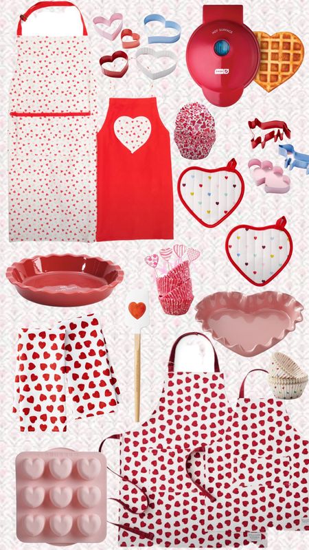 Valentine's Day baking! Adorable items to add to your Valentine's Day baking! #target #williamssonoma #marshalls #valentinesday #baking 