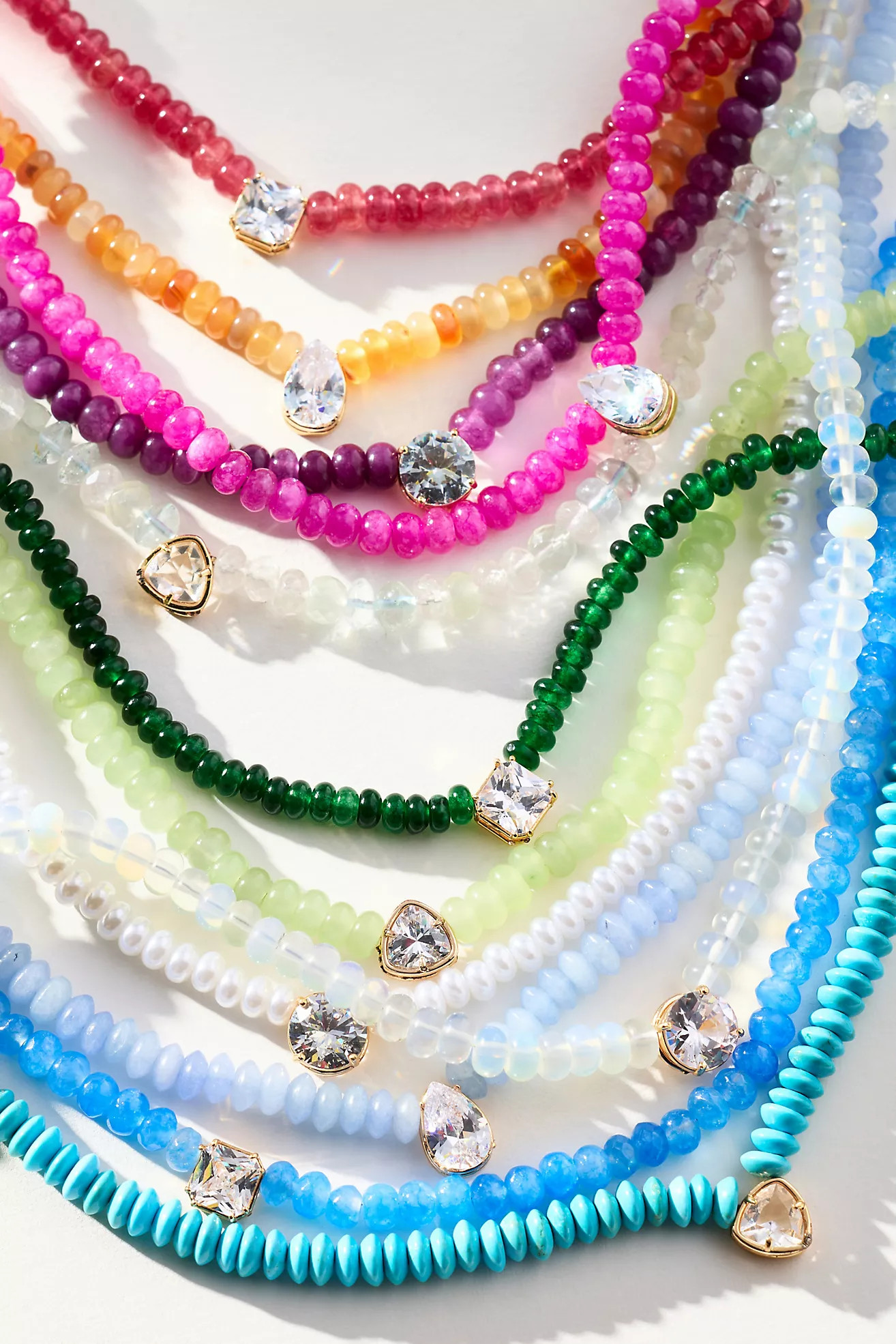 Beaded Birthstone Necklace | Anthropologie (US)