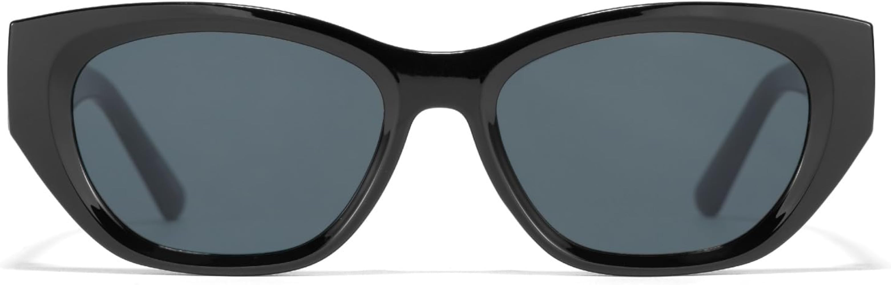 Cat Eye Sunglasses for Women, Trendy Retro Lightweight Shades UV400 Protection for medium face | Amazon (US)