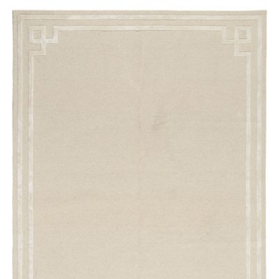 Greek Key Border High-Low Rug | Frontgate | Frontgate