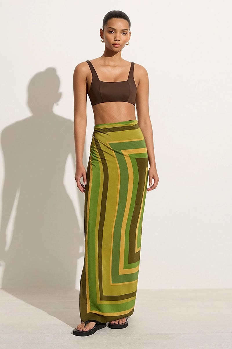 Fátima Pareo Cisco Stripe Palm - Final Sale | Faithfull (AU)