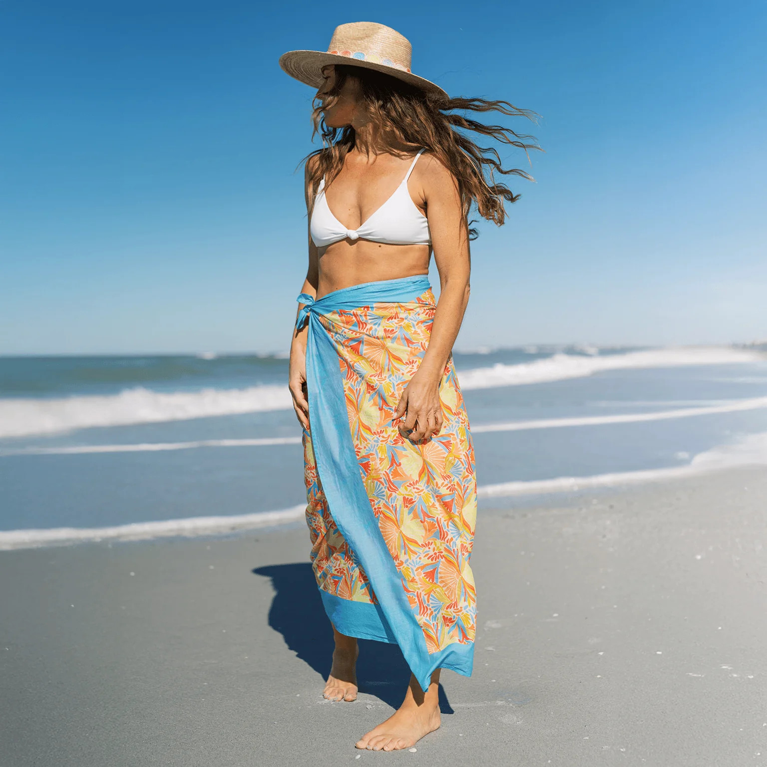 Island Blooms Sarong | Sunshine Tienda