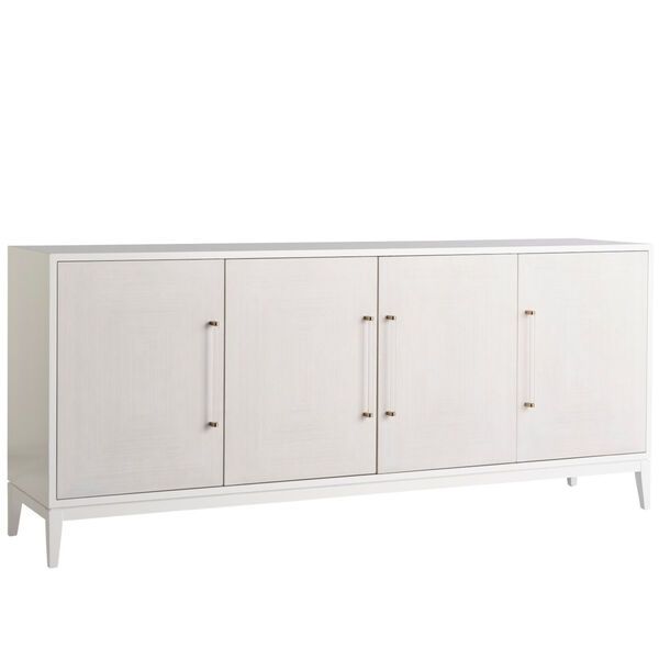 Miranda Kerr Desert Rose White Lacquer Credenza | Bellacor