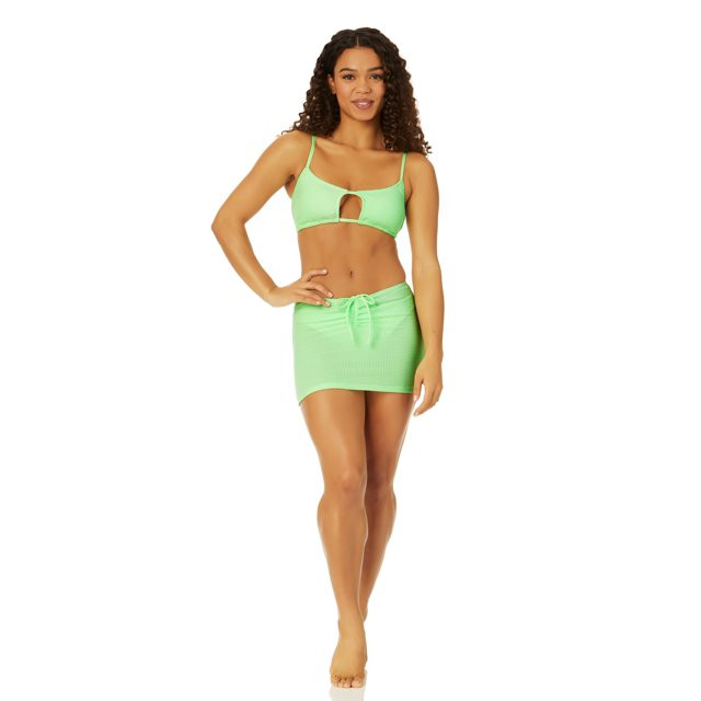 Celebrity Pink Juniors Terry Skirt Coverup, Sizes S-XXL - Walmart.com | Walmart (US)