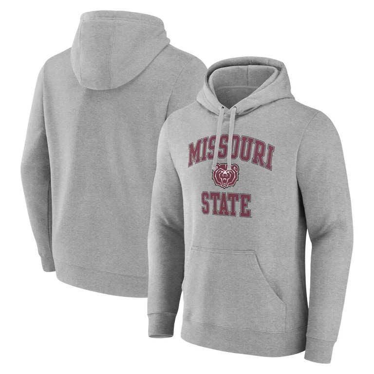 Men's Gray Missouri State University Bears Campus Pullover Hoodie | Walmart (US)