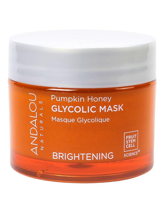 Andalou Naturals Pumpkin Honey Glycolic Mask (NEW FORMULA) - Exfoliating Face Mask with Glycolic ... | Amazon (US)