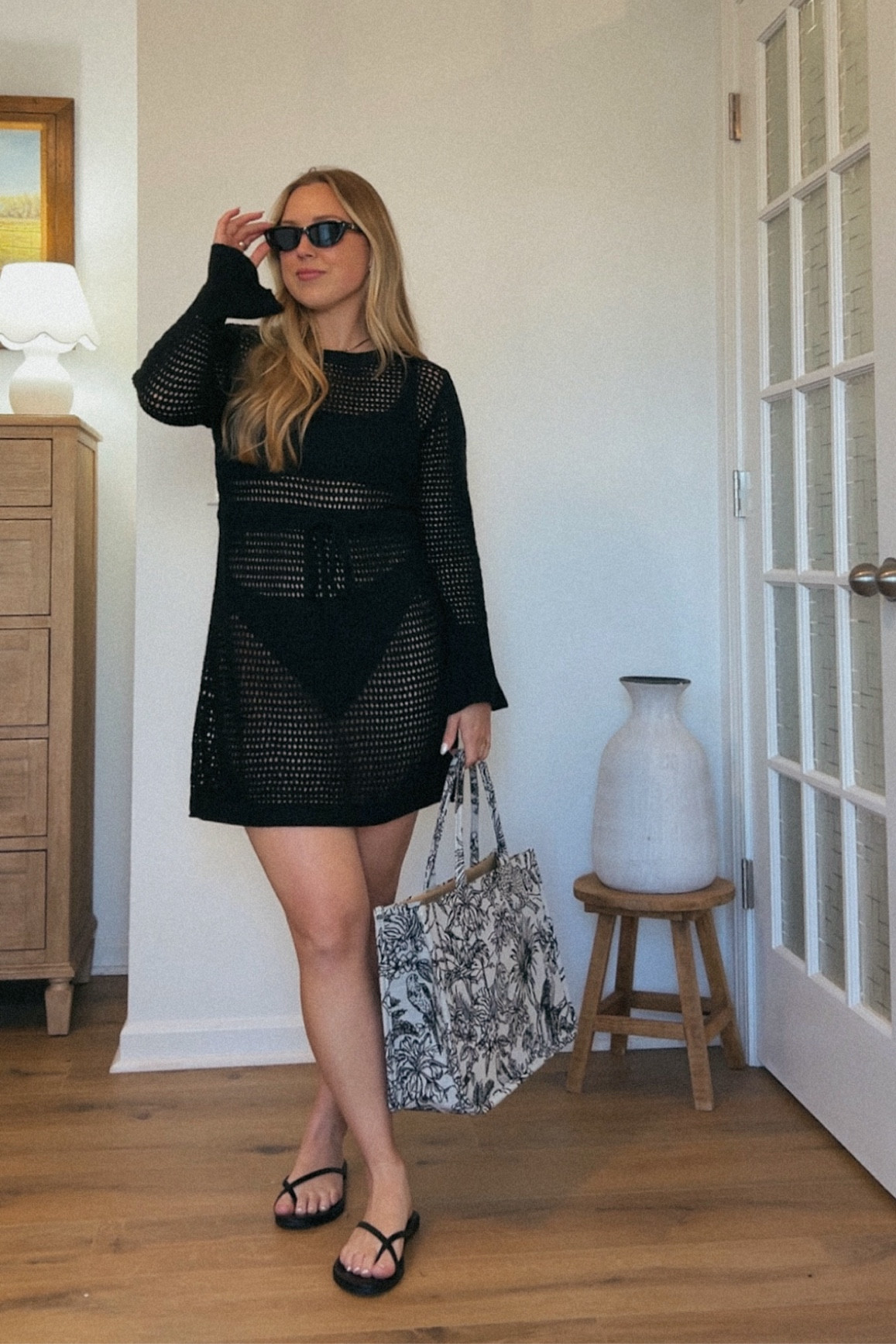 Such a cute dress swimsuit cover-up! Also would be a great Memorial Day weekend outfit or beach day look or resort vacation outfit. Wearing a size medium in the coverup!



#LTKSwim #LTKFindsUnder50 #LTKTravel