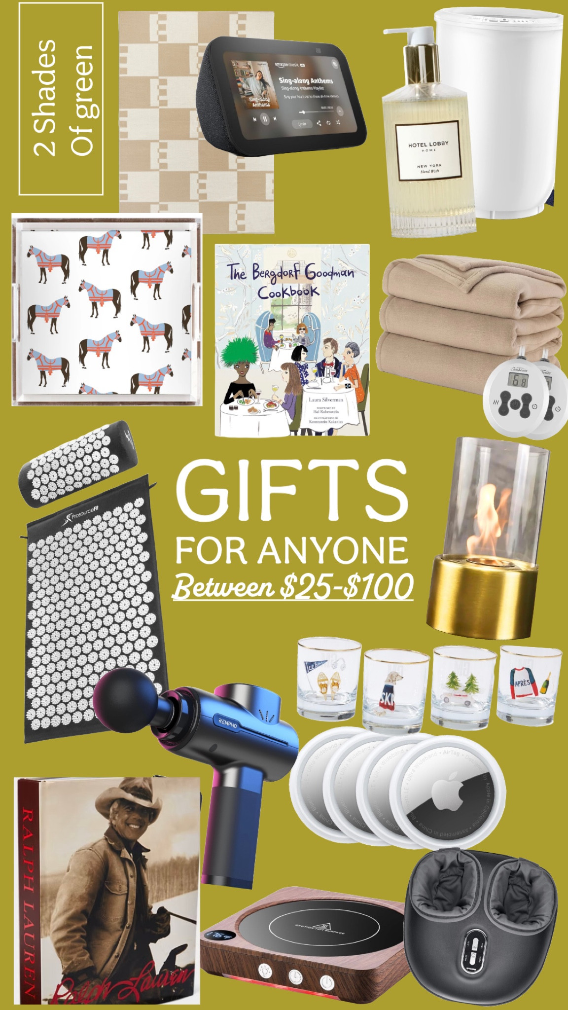 Shop so many great gift options for absolutely anyone on your list. All gifts are priced between $25-$100!

#LTKFindsUnder50 #LTKGiftGuide #LTKFindsUnder100