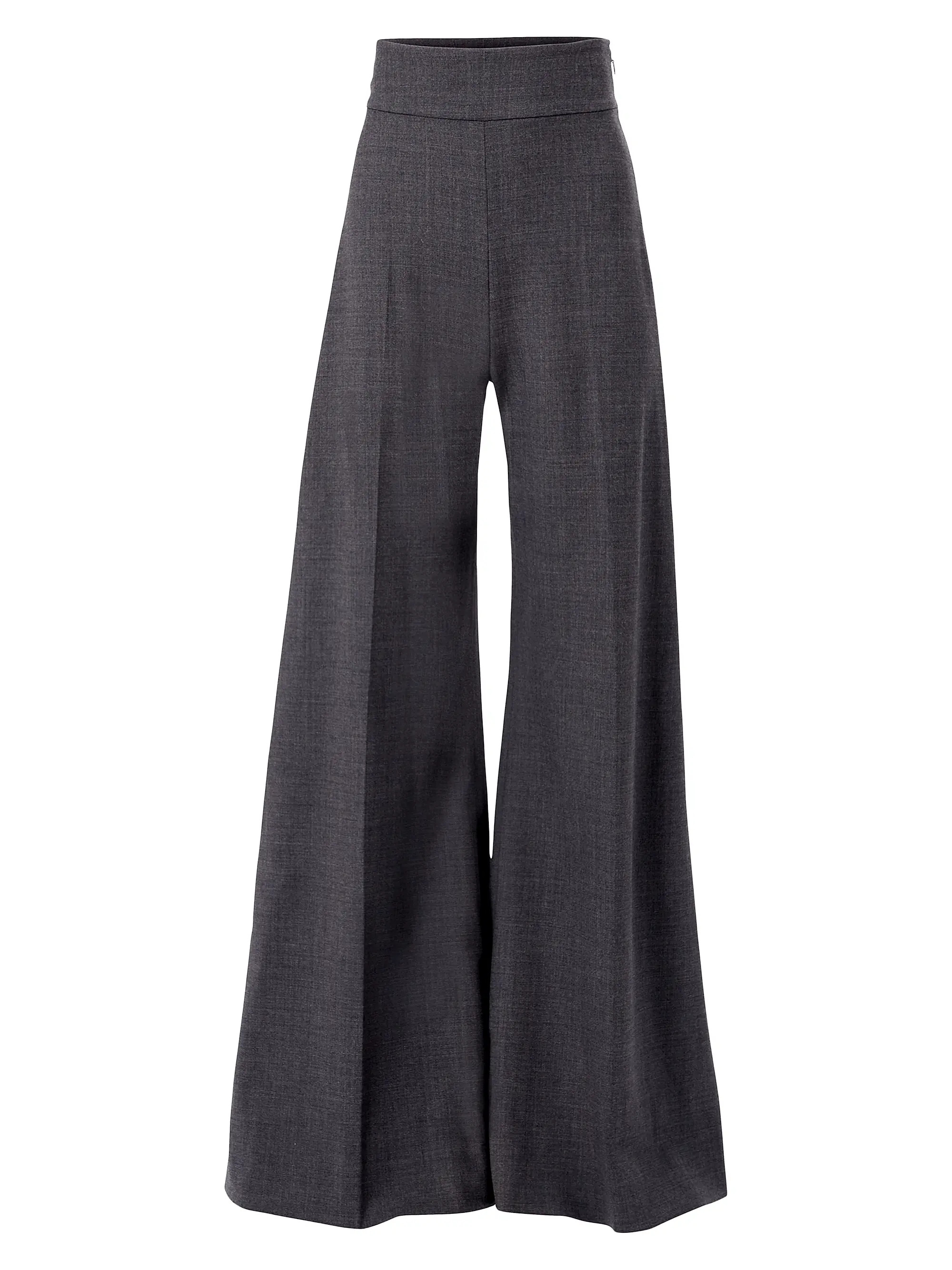 Wool Wide-Leg Trousers | Saks Fifth Avenue