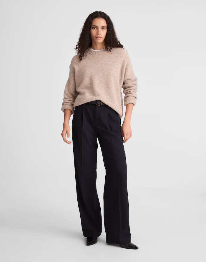 The Slouchy Straight Pant | Madewell