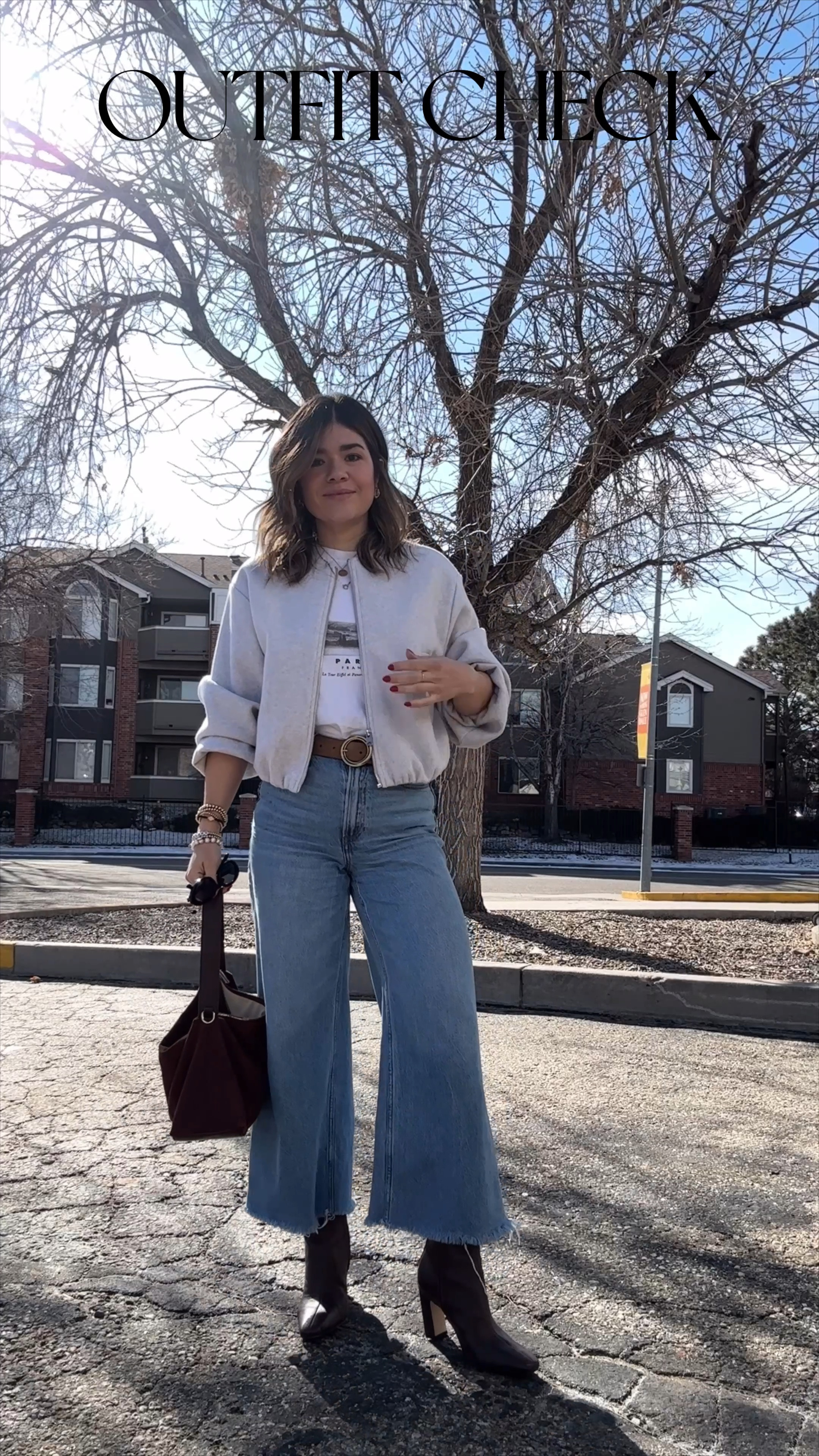 Today’s ootd🤌🏻 take 30% off my jeans + an additional 15% off with the code DENIMAF 
Bomber jacket is from Zara and I can’t stop wearing it ! It’s so good!!!
Linking similar tee from Target. 
Bomber jacket size xs
Jeans size 24 short

#LTKWatchNow #LTKFindsUnder100 #LTKSaleAlert