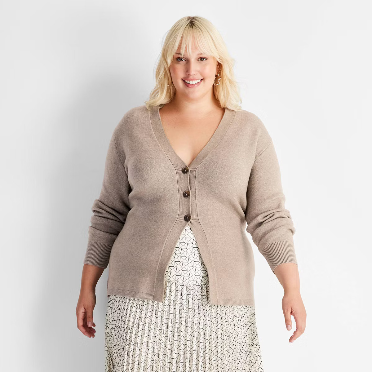 Women's Nipped Waist Cardigan - Future Collective | Target