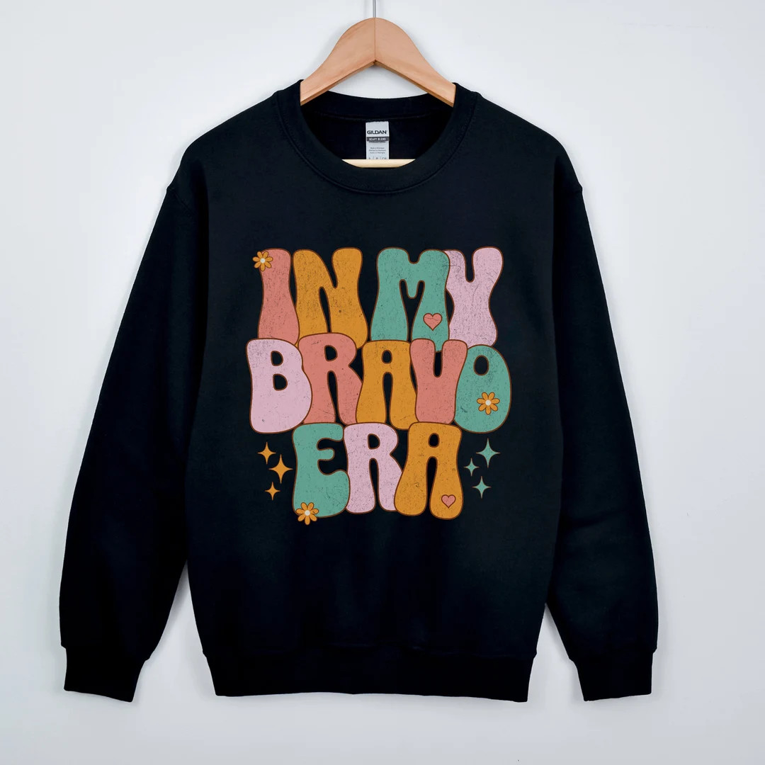 In My Bravo Era Unisex Crewneck Sweatshirt Bravo TV - Etsy | Etsy (US)
