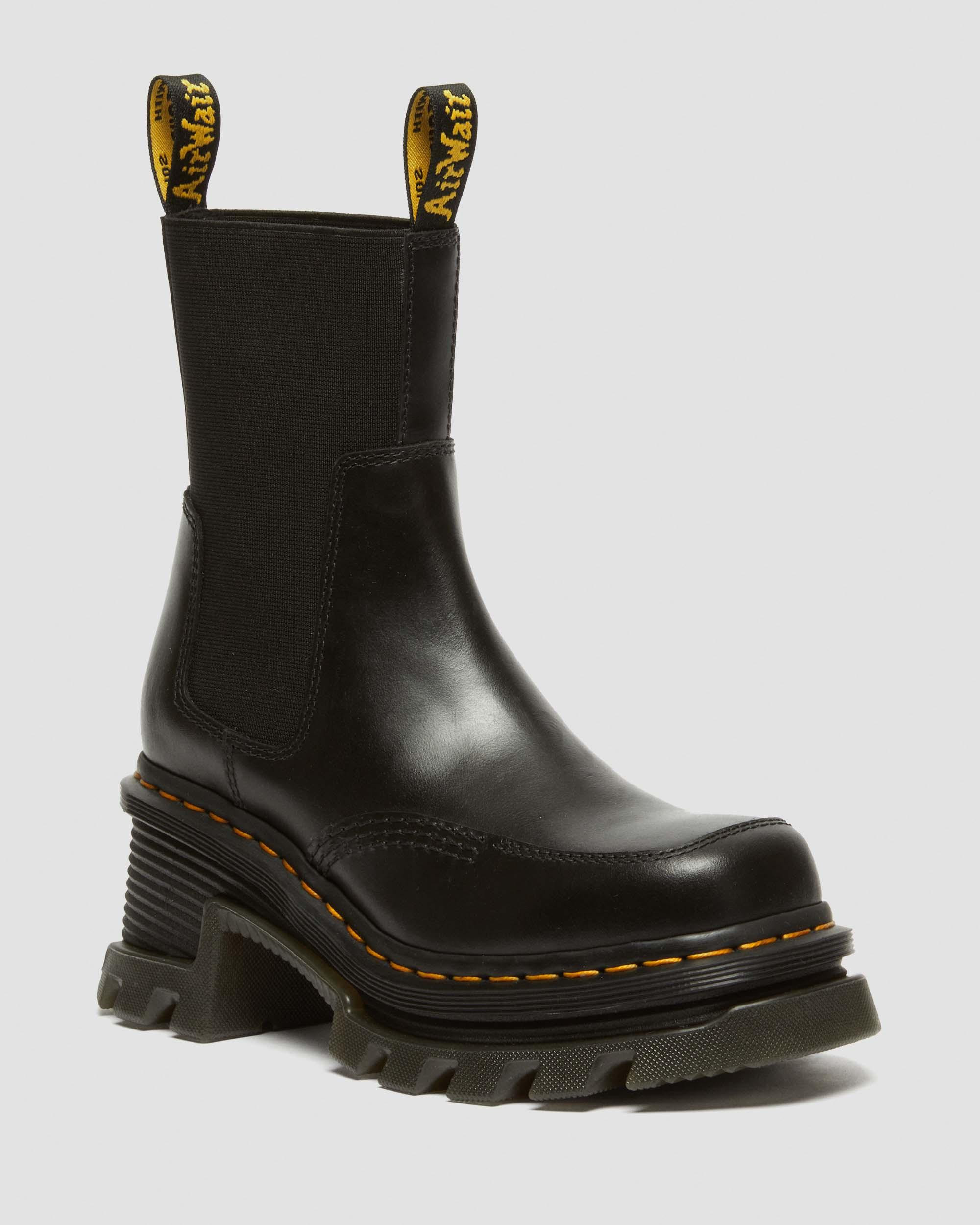 Corran Chelsea Atlas Leather Heeled Boots | Dr. Martens