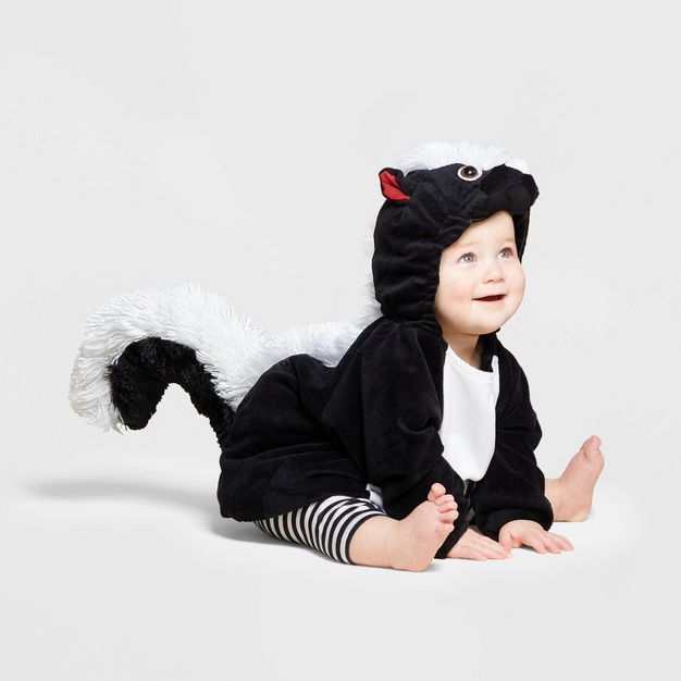 Baby Skunk Halloween Costume Pullover Top - Hyde & EEK! Boutique™- Hyde & EEK! Boutique™ | Target