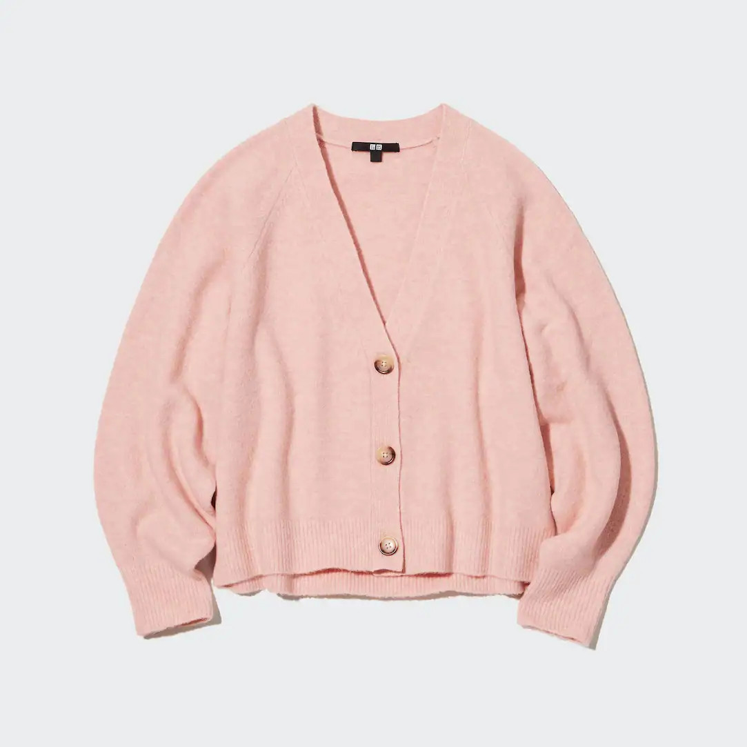Soufflé Short Cardigan | UNIQLO (UK)