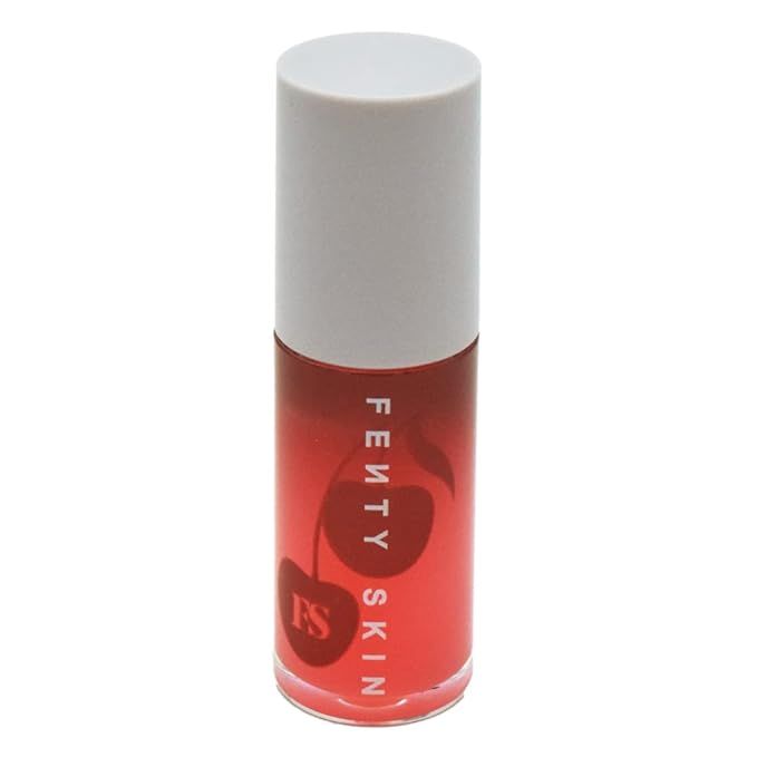 Fenty Skin Cherry Treat Conditioning + Strengthening Lip Oil Cream White 0.19 Ounce (Pack of 1) | Amazon (US)