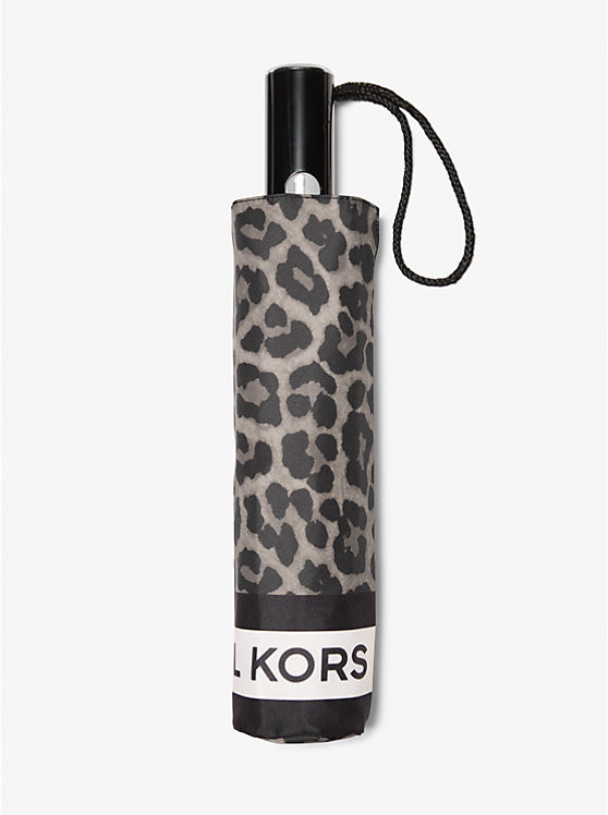 Leopard Print Umbrella | Michael Kors US