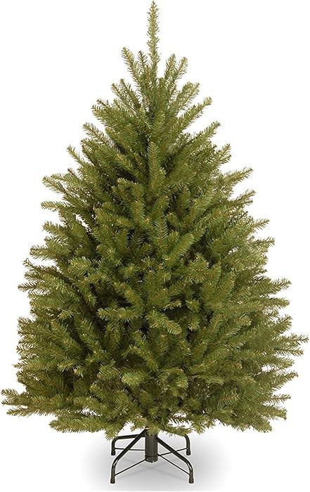 National Tree Company Artificial Mini Christmas Tree, Green, Dunhill Fir, Includes Stand, 4 Feet | Amazon (US)