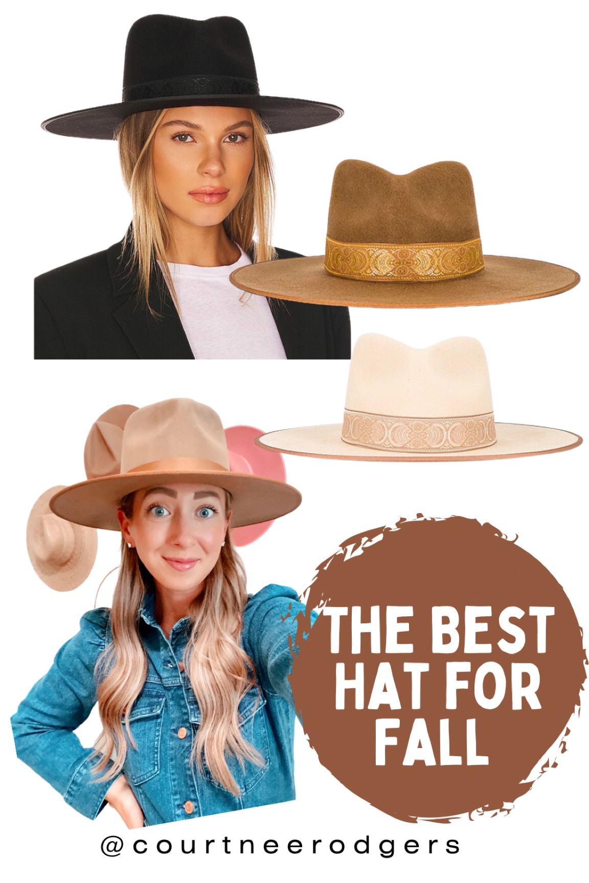 The best hat for Fall! The structure and quality are unmatched! Highly recommend! I wear size small!

Lack of color, fall fashion, hats, best seller, revolve 

#LTKfindsunder100 #LTKsalealert #LTKstyletip