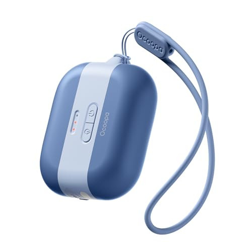 OCOOPA HeatCube Hand Warmers Rechargeable, Ultra Light& Compact Electric Handwarmers, Keep Warm Gifts for Women Kids, 3 Levels Heating, Safety Alarm, Flash Light, Tech Gifts, Outdoor Gifts | Amazon (US)