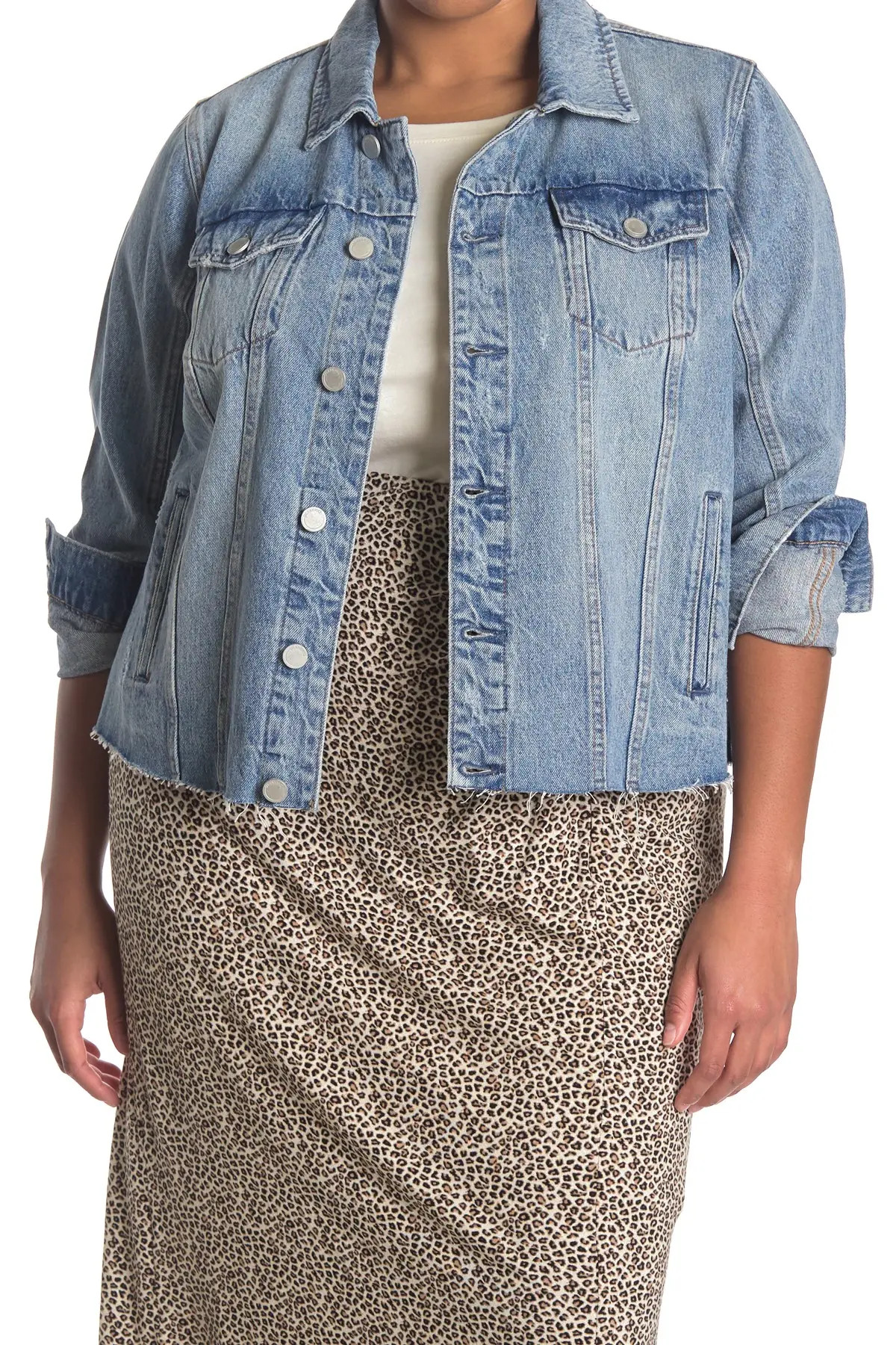 BLANKNYC Denim | Denim Jacket w/ Undone Hem | Nordstrom Rack | Nordstrom Rack