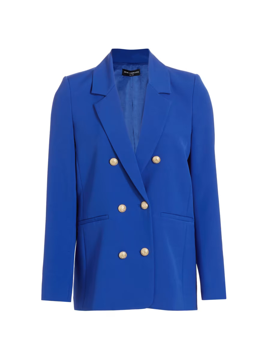 Leighton Crepe Blazer | Saks Fifth Avenue