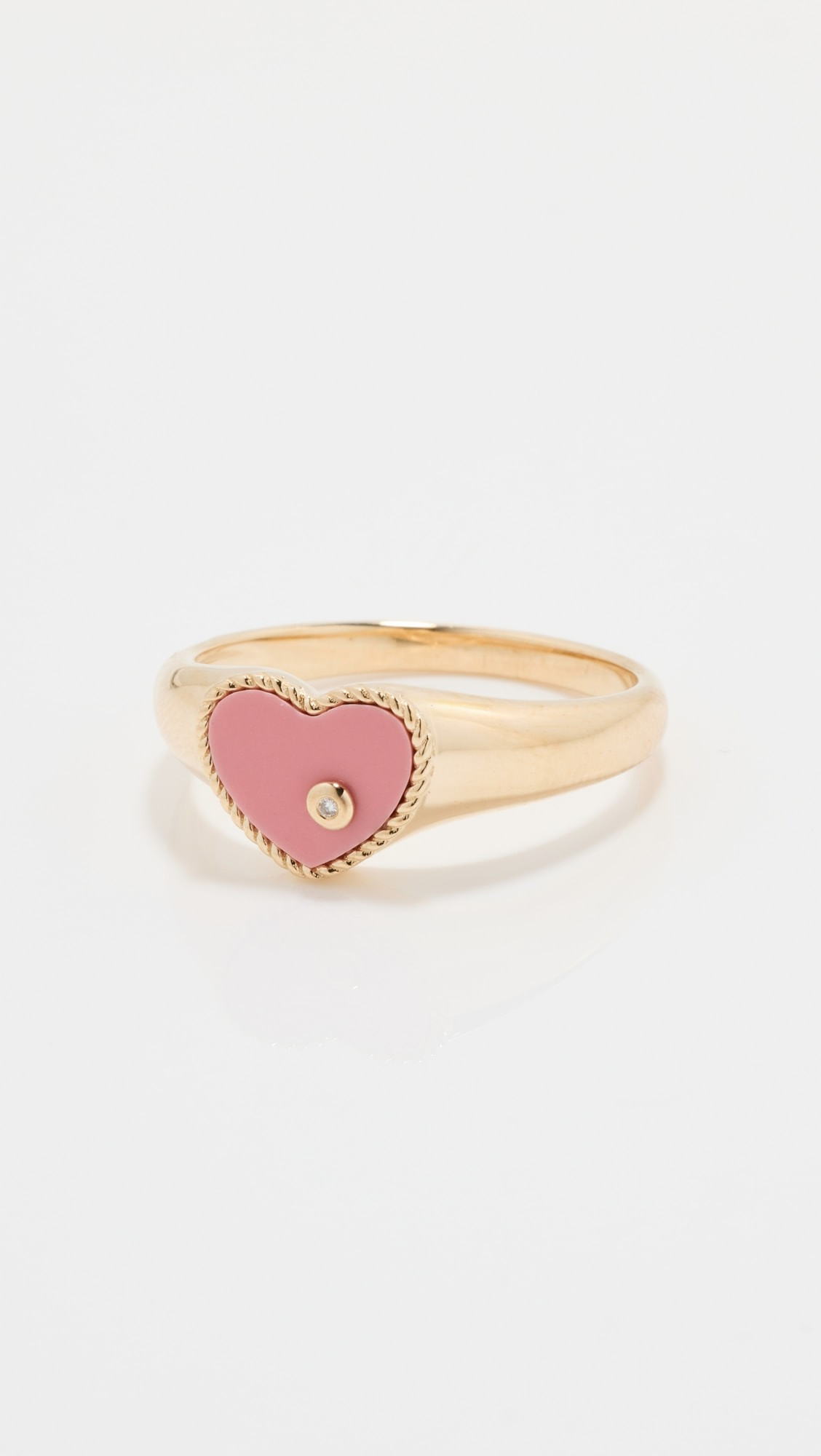 Baby Chevaliere Coeur Rose Ring | Shopbop