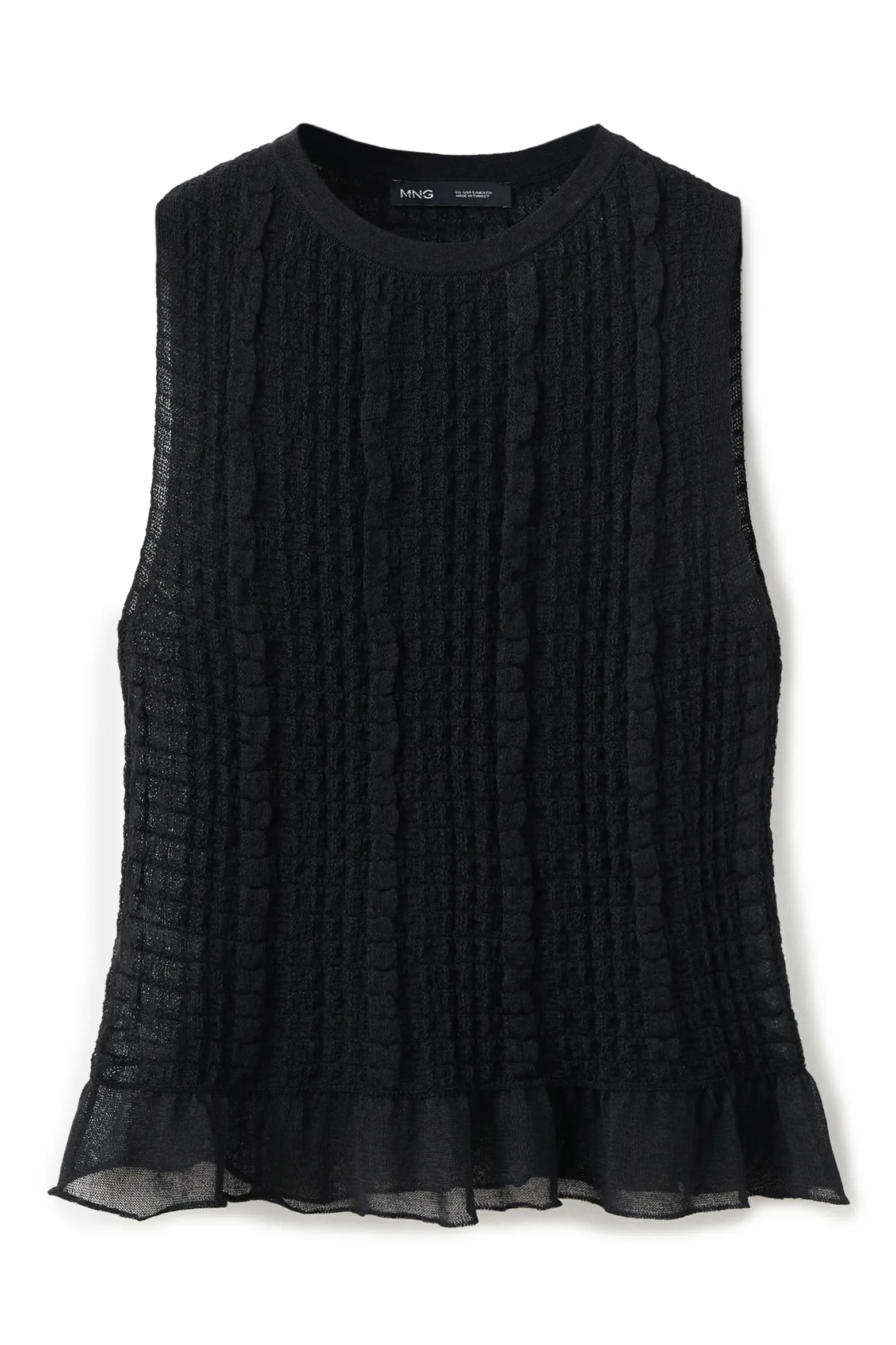 Shirred Ruffle Sleeveless Top (Women) | Nordstrom | Nordstrom