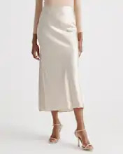 100% Washable Silk Maxi Skirt | Quince