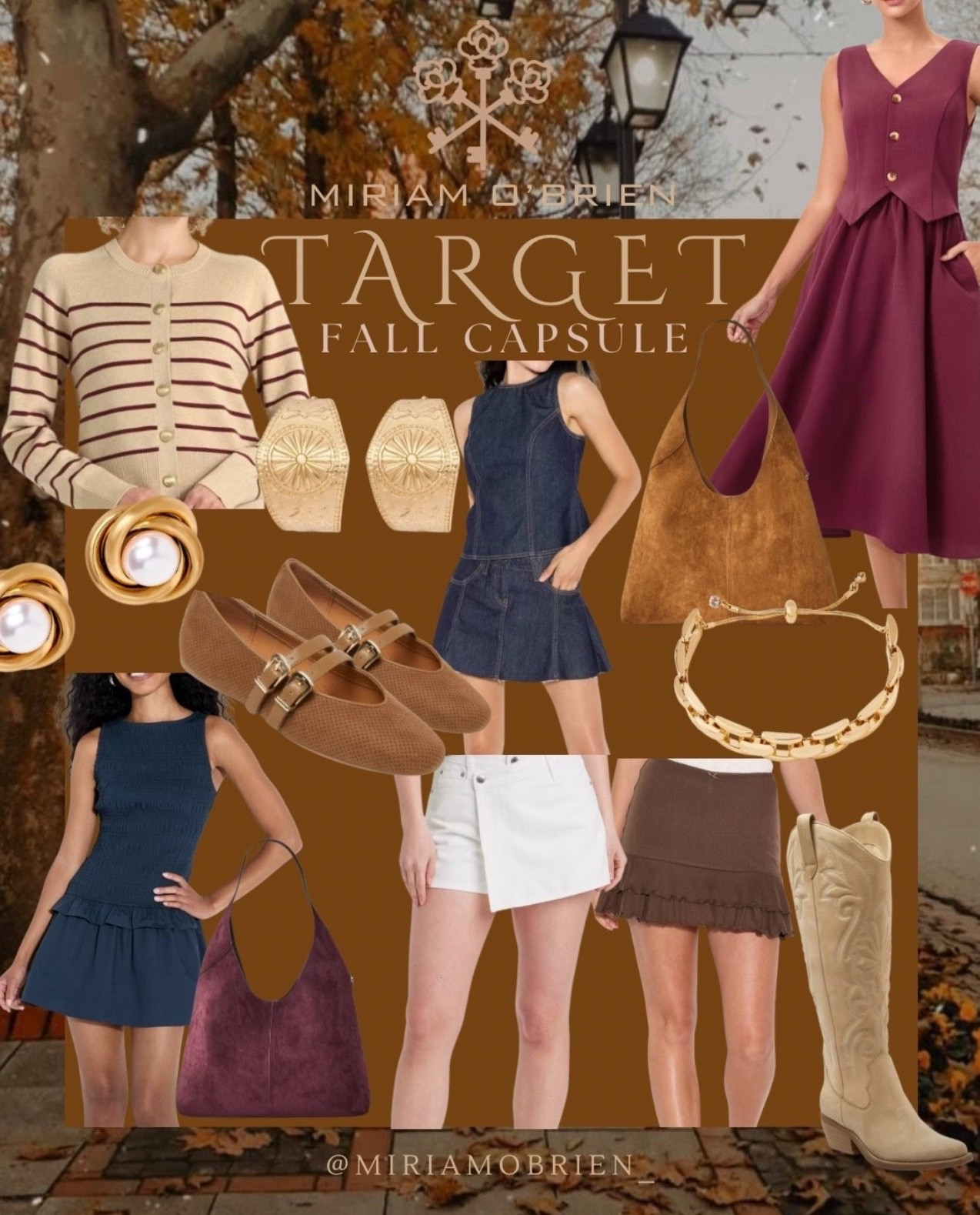Target Fall Fashion Arrivals!

Follow me at @miriamobrien_ on IG and TikTok! 

#TargetFallCapsule #TargetFallFashion #TargetFallArrivals #TargetSeasonal 

#LTKStyleTip #LTKBeauty #LTKSeasonal

#LTKStyleTip #LTKBeauty #LTKSeasonal

#LTKootd #LTKOver40 #LTKStyleTip