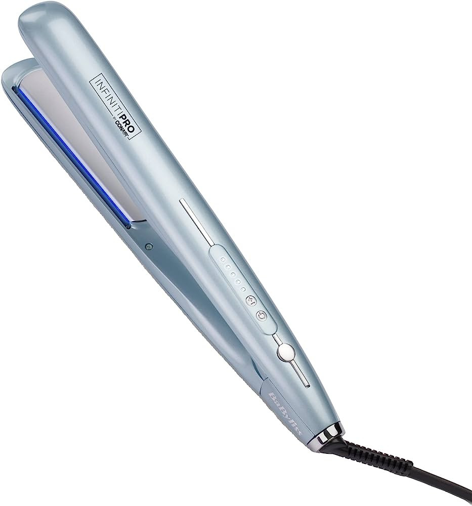 INFINITIPRO BY CONAIR Smoothwrap Dual Ion Flat Iron Hair Straightener, More Volume - Less Frizz | Amazon (US)