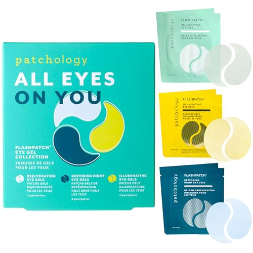 Patchology All Eyes On You Under Eye Mask - Retinol, Collagen & Green Tea Infused - Eye Gels for ... | Amazon (US)