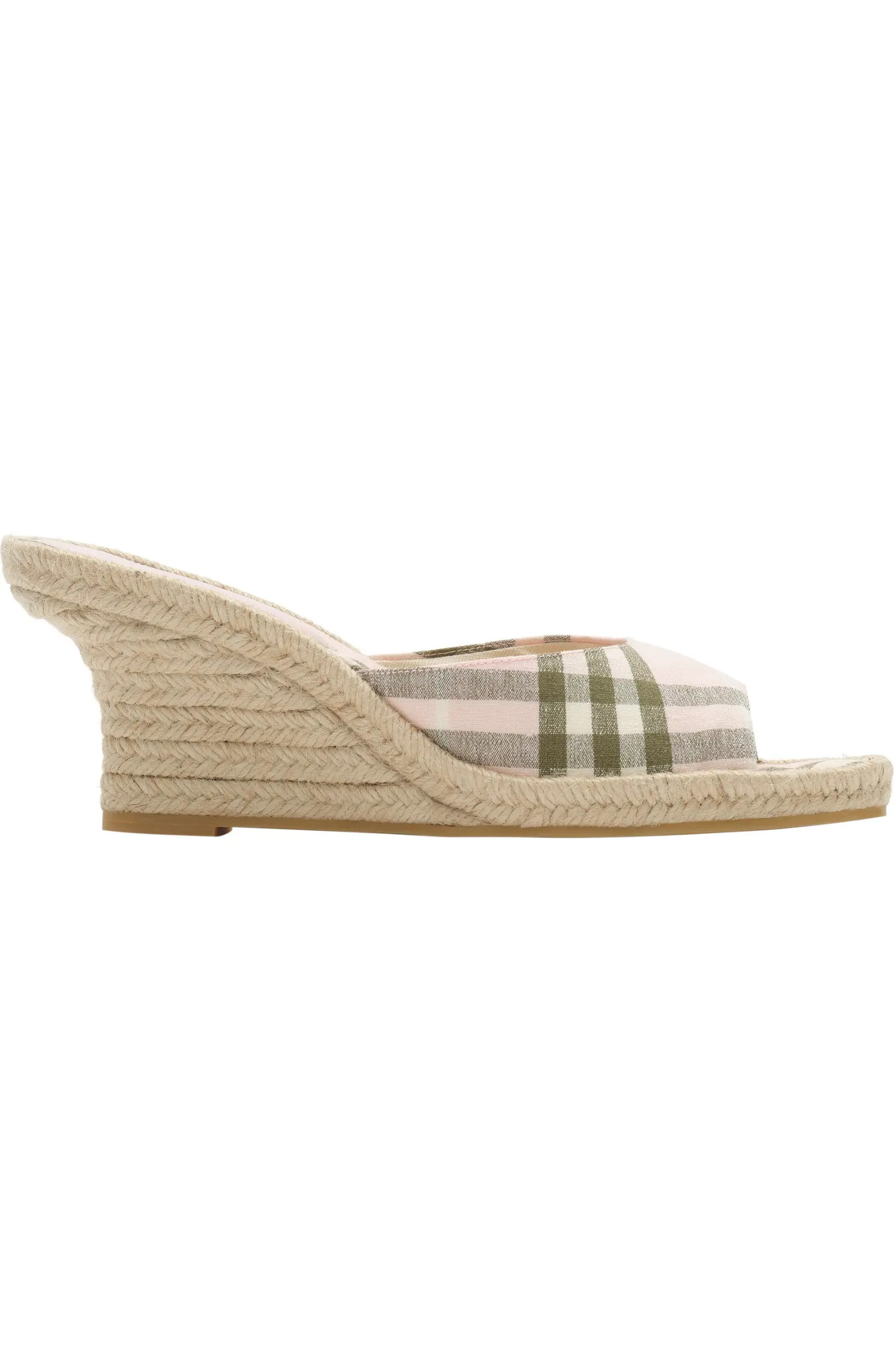 Check Mews Espadrille Mules | Nordstrom