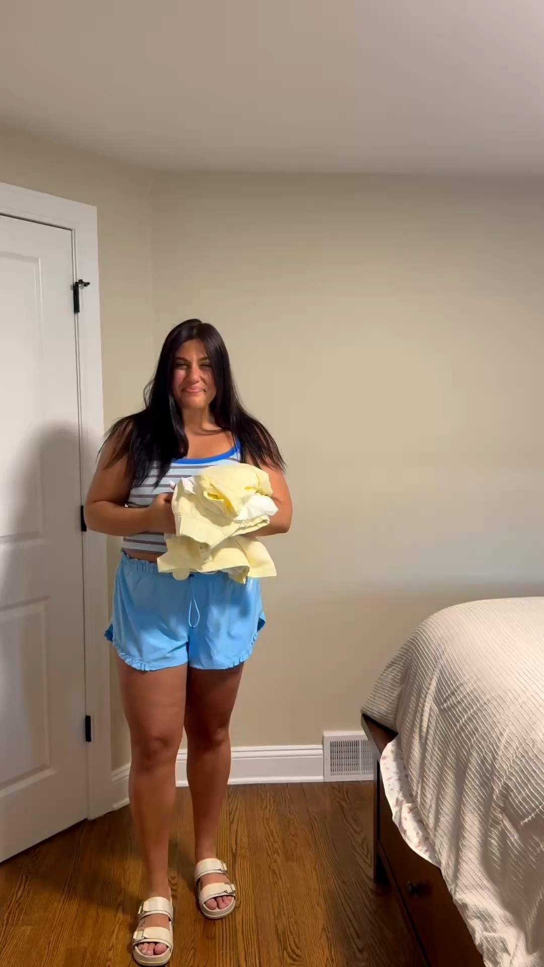 Size large in everything!

#LTKMidsize #LTKSaleAlert #LTKvlog
